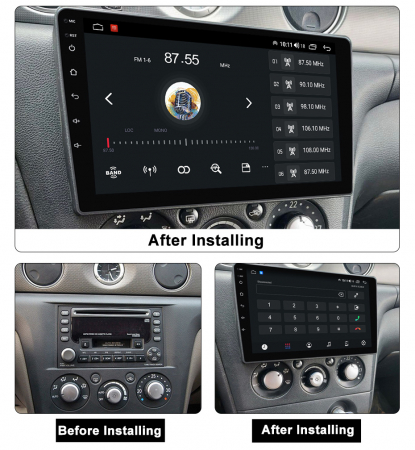 (Resigilata) Navigatie dedicata Mitsubishi Outlander 2004-2008, 2GB RAM 32GB ROM, Quad Core, Display 9" IPS Full HD, Carplay, Android 13, Bluetooth, Magazin Play, Suport camere AHD [1]