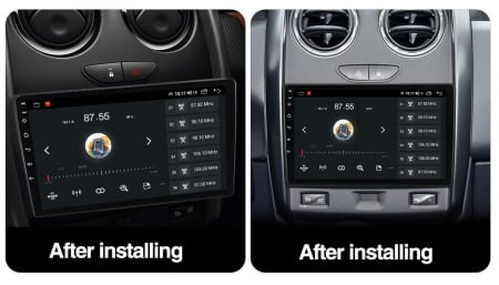 (Resigilata) Navigatie dedicata Renault Sandero Dacia Duster Captur Lada Xray, 2GB RAM 32GB ROM, Quad Core, Display 9" IPS Full HD, Carplay, Android 13, Bluetooth, Magazin Play, Suport camere AHD [4]