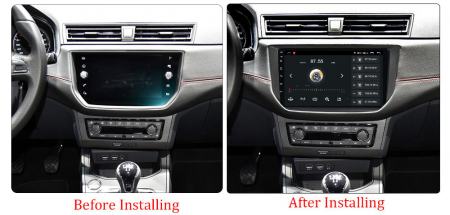 (Resigilata) Navigatie dedicata Seat Ibiza 2017-2020, 2GB RAM 32GB ROM, Quad Core, Display 9" IPS Full HD, Carplay, Android 13, Bluetooth, Magazin Play, Suport camere AHD [1]