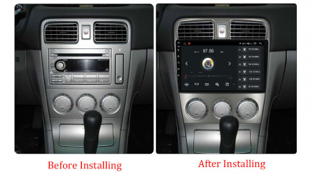 (Resigilata) Navigatie dedicata Subaru Forester 2004-2008, 2GB RAM 32GB ROM, Quad Core, Display 9" IPS Full HD, Carplay, Android 13, Bluetooth, Magazin Play, Suport camere AHD [2]