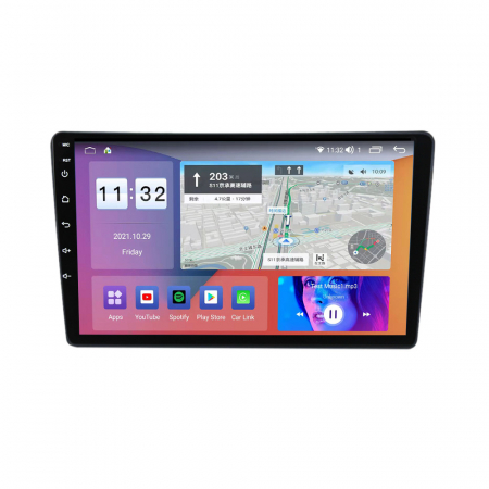 Navigatie dedicata Toyota Sienna 2004-2010,  4GB RAM 32GB ROM, Octacore, Android 14, Display QLED 1K 9", DSP, Carplay&Android Auto, SIM 4G, Bluetooth, Ventilator Activ [2]