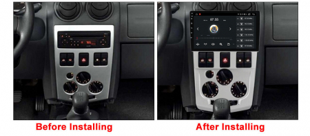 Navigatie dedicata Renault L90 2004-2009, 4GB RAM 32GB ROM, Octacore, Android 14, Display QLED 1K 9", DSP, Carplay&Android Auto, SIM 4G, Bluetooth, Ventilator Activ [3]