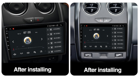 Navigatie dedicata Renault Sandero Dacia Duster Captur Lada Xray, 4GB RAM 32GB ROM, Octacore, Android 14, Display QLED 1K 9", DSP, Carplay&Android Auto, SIM 4G, Bluetooth, Ventilator Activ [5]