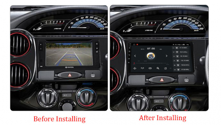 Navigatie dedicata Toyota Etios, 4GB RAM 32GB ROM, Octacore, Android 14, Display QLED 1K 9", DSP, Carplay&Android Auto, SIM 4G, Bluetooth, Ventilator Activ [4]