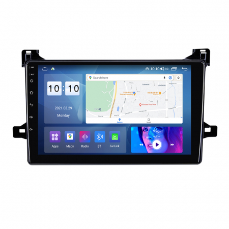 Navigatie dedicata Toyota Prius XW50 2015-2020, 4GB RAM 32GB ROM, Octacore, Android 14, Display QLED 1K 9", DSP, Carplay&Android Auto, SIM 4G, Bluetooth, Ventilator Activ [2]