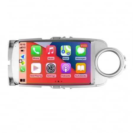 Navigatie dedicata Toyota Yaris 2012-2017, 4GB RAM 32GB ROM, Octacore, Android 14, Display QLED 1K 9", DSP, Carplay&Android Auto, SIM 4G, Bluetooth, Ventilator Activ [1]