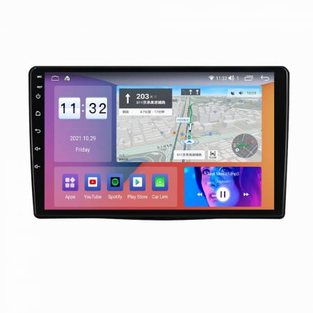 Navigatie dedicata Fiat 500L 2012-2017, 4GB RAM 64GB ROM, Octacore, Android 13, Display QLED 9", DSP, Carplay, Android Auto, Internet, Youtube, Waze, WIFI, Bluetooth [2]