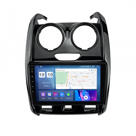 Navigatie dedicata Renault Duster 2015-2020 Lada Largus 2021, 4GB RAM 64GB ROM, Octacore, Android 13, Display QLED 9", DSP, Carplay, Android Auto, Internet, Youtube, Waze, WIFI, Bluet [2]