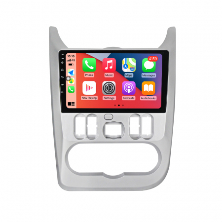 Navigatie dedicata Renault Logan 2009-2015, 4GB RAM 64GB ROM, Octacore, Android 13, Display QLED 9", DSP, Carplay, Android Auto, Internet, Youtube, Waze, WIFI, Bluetooth [1]