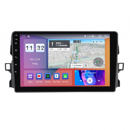 Navigatie dedicata Toyota Auris 2006-2011, 4GB RAM 64GB ROM, Octacore, Android 13, Display QLED 9", DSP, Carplay, Android Auto, Internet, Youtube, Waze, WIFI, Bluetooth [3]
