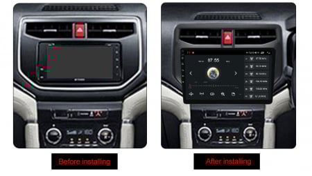 Navigatie dedicata Toyota Rush 2018-2019, 4GB RAM 64GB ROM, Octacore, Android 13, Display QLED 9", DSP, Carplay, Android Auto, Internet, Youtube, Waze, WIFI, Bluetooth [4]