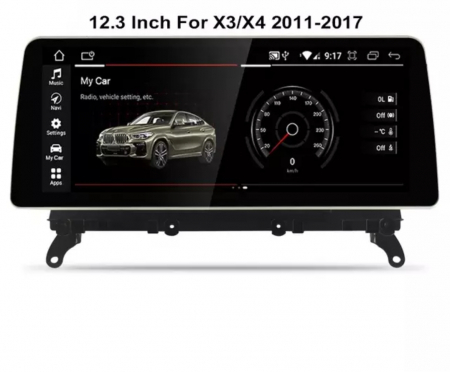 Navigatie dedicata BMW X3 F25, 8GB RAM 64GB ROM, Octa Core, Display 12.3 Inch, Android 12 Bluetooth, WiFi, Magazin Play, Camera marsarier [1]