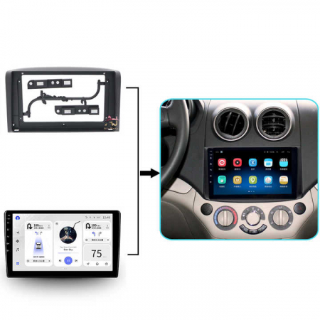 Navigatie dedicata Chevrolet 2006/Lova/Captiva/Centra/Aveo/Epica, 4GB RAM 64GB ROM, Octacore, Android 13, Display QLED 9", DSP, Carplay, Android Auto, Internet, Youtube, Waze, WIFI, B [4]