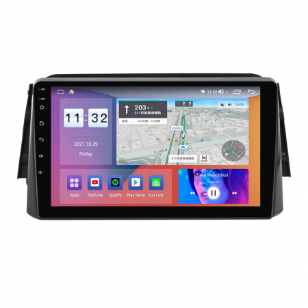 Kicks 2016-2017 - Navigatie dedicata Nissan Kicks 2016-2017, 8GB RAM 128GB ROM, Octacore, Platforma TS18, Android 13, Display QLED 9”, Suporta camera 360º, DSP, Carplay&Android Auto, SIM 4G, Ventilator Activ