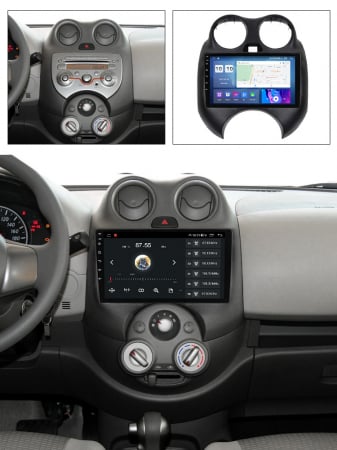 (Resigilata) Navigatie dedicata Nissan March 2010-2013 & Micra 2010-2015 , 2GB RAM 32GB ROM, Quad Core, Display 9" IPS Full HD, Carplay, Android 13, Bluetooth, Magazin Play, Suport camere AHD [4]