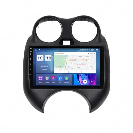 (Resigilata) Navigatie dedicata Nissan March 2010-2013 & Micra 2010-2015 , 2GB RAM 32GB ROM, Quad Core, Display 9" IPS Full HD, Carplay, Android 13, Bluetooth, Magazin Play, Suport camere AHD [2]