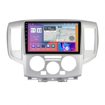Nissan - Navigatie dedicata Nissan NV200 2011-2018, 8GB RAM 128GB ROM, Octacore, Platforma TS18, Android 13, Display QLED 9”, Suporta camera 360º, DSP, Carplay&Android Auto, SIM 4G, Ventilator Activ