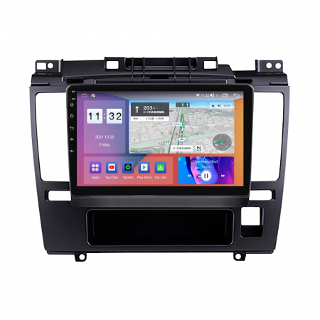 Tiida 2005-2010 - Navigatie dedicata Nissan Tiida 2005-2010, 8GB RAM 128GB ROM, Octacore, Platforma TS18, Android 13, Display QLED 9”, Suporta camera 360º, DSP, Carplay&Android Auto, SIM 4G, Ventilator Activ