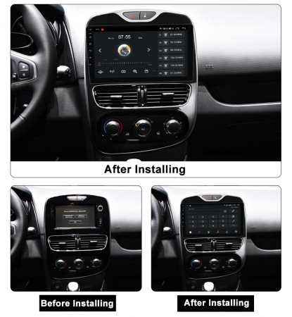(Resigilata) Navigatie dedicata Renault Clio 4 BH98 KH98 2012-2018, 2GB RAM 32GB ROM, Quad Core, Display 10" IPS Full HD, Carplay, Android 13, Bluetooth, Magazin Play, Suport camere AHD [3]
