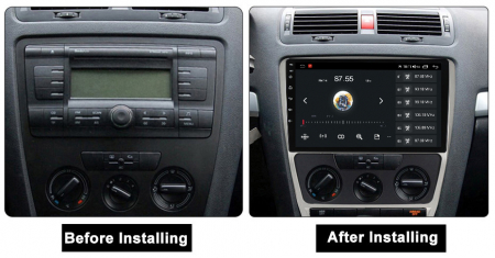 (Resigilata) Navigatie dedicata Skoda Octavia 2008-2013, 2GB RAM 32GB ROM, Quad Core, Display 10" IPS Full HD, Carplay, Android 13, Bluetooth, Magazin Play, Suport camere AHD [1]