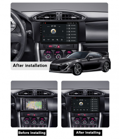 (Resigilata) Navigatie dedicata Subaru BRZ 2012-2016, 2GB RAM 32GB ROM, Quad Core, Display 9" IPS Full HD, Carplay, Android 13, Bluetooth, Magazin Play, Suport camere AHD [6]