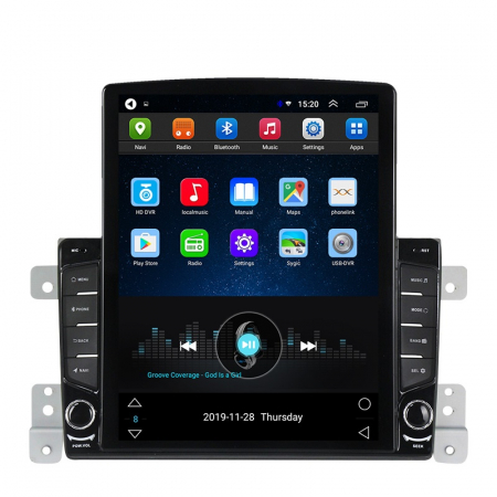 Suzuki - Navigatie dedicata Suzuki Vitara 2005-2015 Tesla Style, Android 13, 4GB RAM 64GB ROM, Carplay, 9.7", Quad Core, 1.6 GHZ