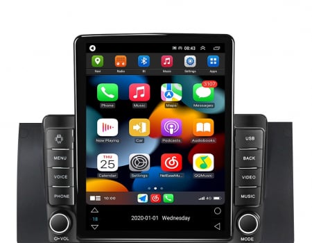 BMW - Navigatie dedicata BMW Seria 5 E39/E53 Tesla Style, Android 13, 4GB RAM 64GB ROM, Display 9.7 inch, Procesor Octa Core, Internet, Aplicatii, Waze, Wifi, USB,Bluetooth