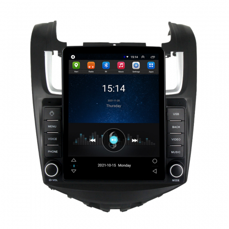 Aveo - Navigatie dedicata Tesla Style Chevrolet Aveo, 4GB RAM 64GB ROM, Tesla Style, ANDROID 13, Carplay & Android Auto, 9.7 inch, Internet, Aplicatii, Waze, Gps
