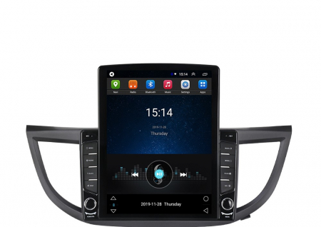 CR-V (2012-2016) - Navigatie dedicata Tesla Style Honda CR-V 2012-2016, 4GB RAM 64GB ROM, Tesla Style, ANDROID 13, Carplay & Android Auto, 9.7 inch, Internet, Aplicatii, Waze, Gps