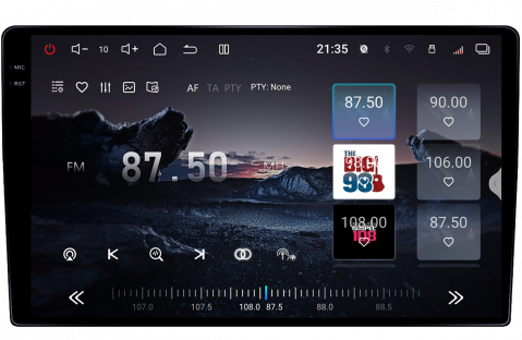 Navigatie Universala de 16GB RAM 512GB Stocare, Android 14, Rezolutie 2K, Display QLED 9", DSP, Carplay&Android Auto, SIM 4G, Ventilator Activ, Suport Camere 360 [3]