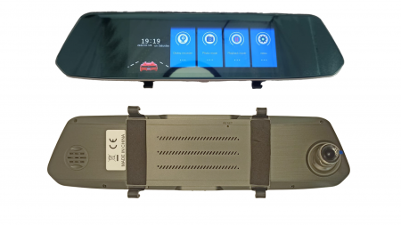 DVR( CAMERA TRAFIC) - Oglinda cu DVR ecran de 6,86", unghi de vizualizare de 170 de grade, HD, Night Vision, 1080 Full HD