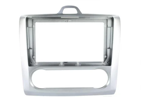 Accesorii - Rama adaptoare compatibil cu Ford Focus 2005-2011 Silver/Black, clima automata de 9 inch