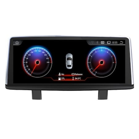 BMW SERIA 3 F30 F31 - Navigatie dedicata BMW Seria 3 F30 F31 2012 , CIC  8GB RAM , Android 13, Display 10.25 " IPS , Internet ,Aplicatii , Waze , Wi Fi , Usb ,Carplay , camera dedicata maner -