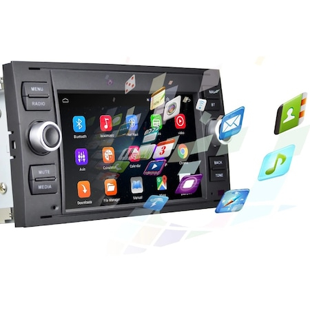 (Resigilata) Navigatie dedicata Ford C-Max 2003-2010, 2 GB RAM + 32 GB ROM cu Radio GPS Dual Zone, display HD 7" Touchscreen, Wi-FI, Bluetooth, Mirrorlink, USB, Waze [1]