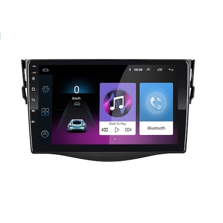 RAV 4 (2000-2015) - Navigatie dedicata Toyota Rav 4 ( 2007 - 2013 ), 8GB RAM 128GB ROM, Octacore, Platforma TS18, Android 13, Display QLED 9”, Suporta camera 360º, DSP, Carplay&Android Auto, SIM 4G, Ventilator Activ