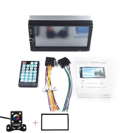 MP3, MP5 Player Auto 7010B 2DIN, Ecran 7'', TouchScreen, Mirrorlink, Camera marsarier si rama, Telecomanda [3]