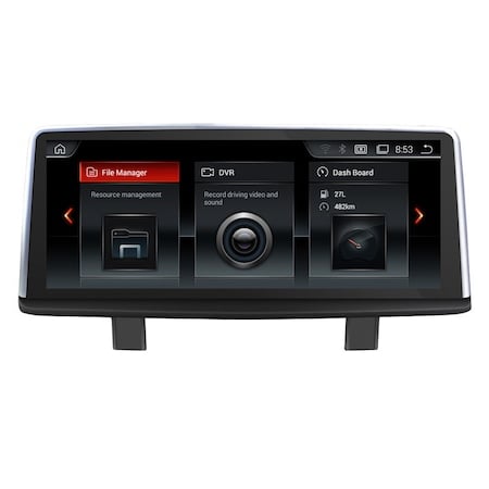 Navigatie dedicata BMW Seria 3 F30 F31 ( 2012 - 2017 ), 6GB RAM 128 rom , Android 14,  NBT Display 10.25 " IPS , Internet ,Aplicatii , Waze , Wi Fi , Usb ,Carplay , camera dedicata maner - [2]