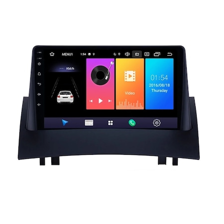 Navigatie dedicata Renault Megane 2 ( 2002 - 2009 ), Android 13, Display 9 inch , 4GB RAM 32GB ROM, QLED 1K, DSP, RDS, OctaCore, Internet , Aplicatii , Waze , WI-FI , USB , Bluetooth [3]