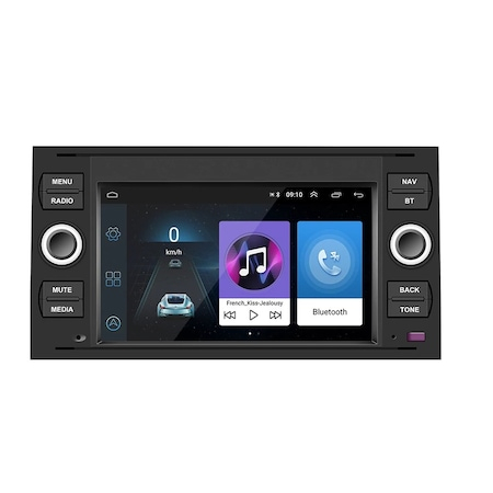 Navigatie dedicata Ford C-Max 2003-2010, 4 GB RAM + 64 GB ROM, 4G, IPS, DSP cu Radio GPS Dual Zone, display HD 7" Touchscreen, Wi-FI, Bluetooth, Mirrorlink, USB, Waze [3]