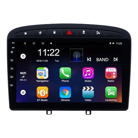 Navigatie dedicata Peugeot 308 408 ( 2008 - 2020 ), 4GB RAM 64GB ROM, Octacore, Android 13, Display QLED 9", DSP, Carplay, Android Auto, Internet, Youtube, Waze, WIFI, Bluetooth [2]