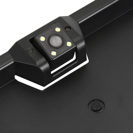 Suport numar cu camera video incorporata, pentru marsarier [2]