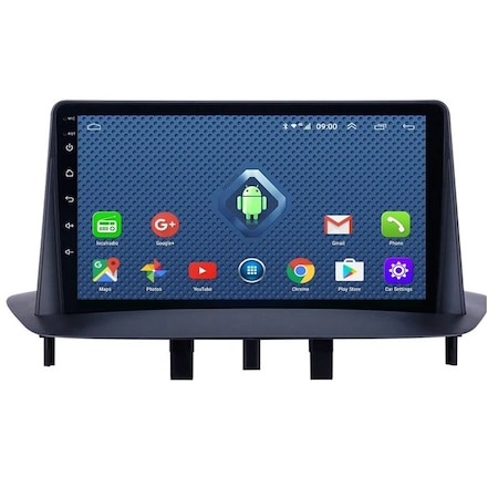 Navigatie NAVI-IT, 2GB RAM 32GB ROM, Renault Megane 3 Fluence ( 2009 -2015 ) , Display 9 inch , Android 9.0 , Internet ,Aplicatii , Waze , Wi Fi , Usb , Bluetooth [2]