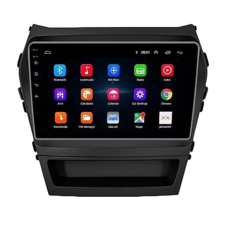 (Resigilata) Navigatie dedicata Hyundai Santa Fe ix 45 ( 2012 - 2017 ), 2GB RAM 32GB ROM, Quad Core, Display 9" IPS Full HD, Carplay, Android 13, Bluetooth, Magazin Play, Suport camere AHD [3]
