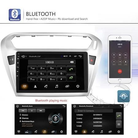 Navigatie dedicata Peugeot 301 / Citroen C-Elysee ( 2012 + ), 4GB RAM 64GB ROM, Octacore, Android 13, Display QLED 10.1", DSP, Carplay, Android Auto, Internet, Youtube, Waze, WIFI, Bluetooth [4]