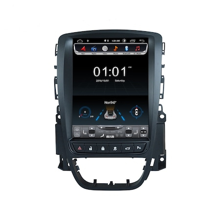 Opel - Navigatie dedicata Opel Astra J 2009+ Tesla Style, 8GB RAM 128GB ROM, Octacore, Android 14, Display QLED 9.7”, Suporta camera 360º, DSP, Carplay&Android Auto, SIM 4G, Ventilator Activ