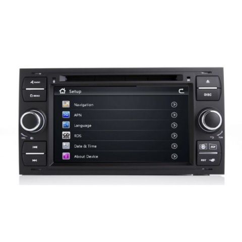Focus 2 2004-2011 - (Resigilata) Navigatie dedicata Ford Focus 2 cu dvd, 4GB RAM 64GB ROM cu Radio GPS Dual Zone, display HD 7" Touchscreen, Wi-FI, Bluetooth, Mirrorlink, USB, Waze