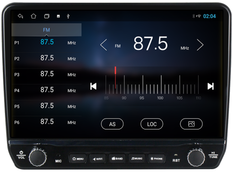 Navigatie GPS NAVI-IT Universala Tesla cu butoane rotative model 2024, 8GB RAM 128GB ROM, Platforma TS18, Procesor Octacore, Android 14, Display QLED 10", Carplay&Android Auto, Ventilator Activ [2]