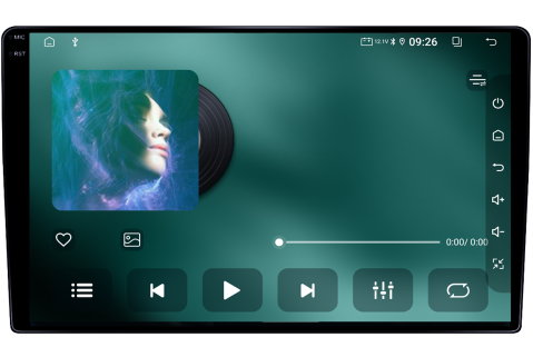 (Resigiliata) Navigatie GPS universala, 8GB RAM 128GB ROM, Octacore, Platforma TS18, Android 14, Display QLED 9", Suporta camera 360º, DSP, Carplay&Android Auto, SIM 4G, Ventilator Activ [8]