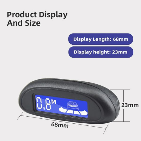 Senzori parcare cu display LED cu afisare individuala pe fiecare senzor [1]