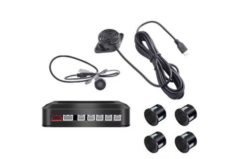 Senzori Parcare - Set 4 senzori parcare plus camera marsarier cu afisaj de la 0-1,8 metri vizual si acustic dedicat pentru navigatii android si windows, Brand Navi-it